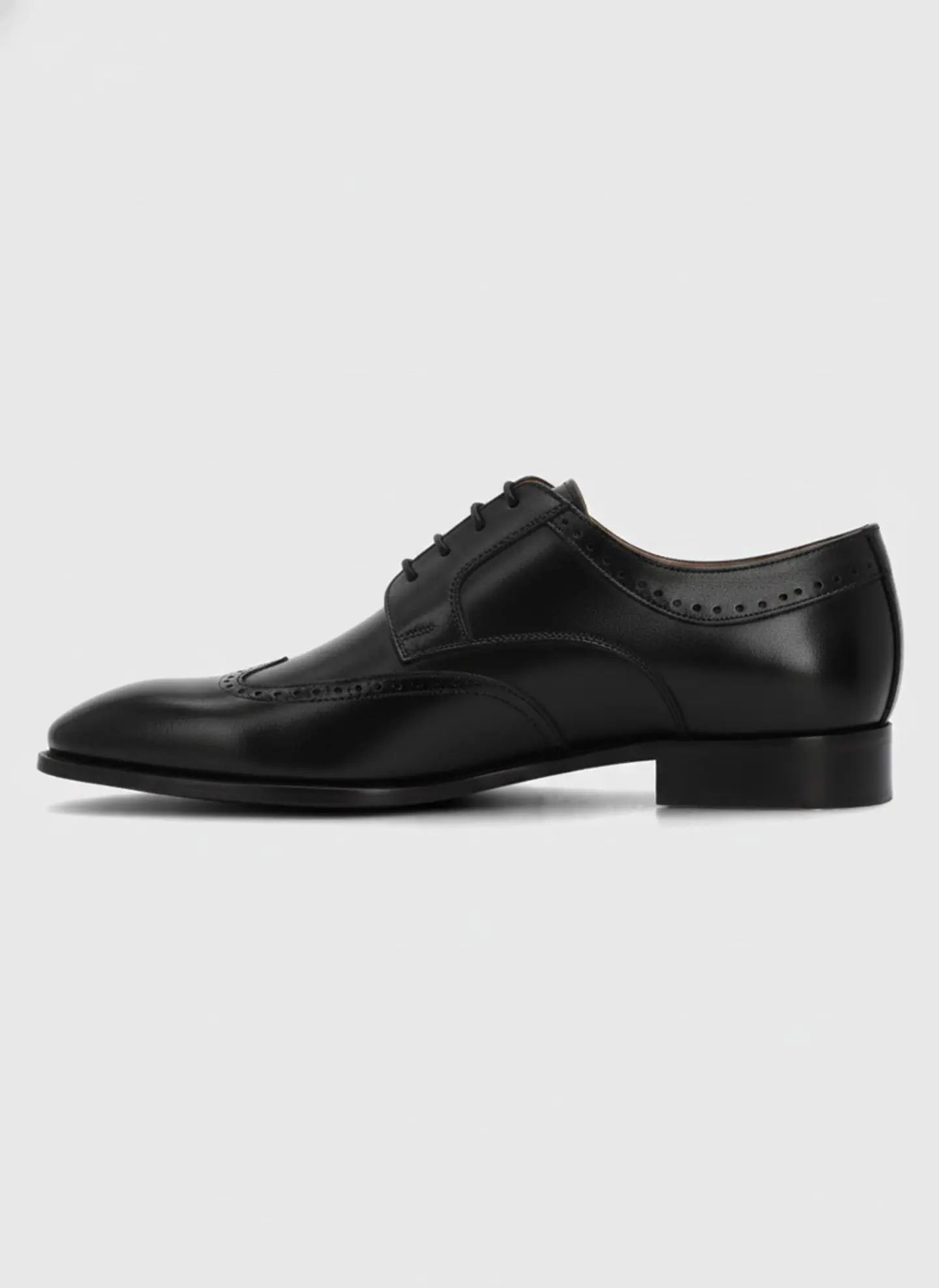 ZAPATO ITALIANO CUERO LORENZ NEGRO HUSH PUPPIES 2