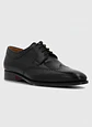 ZAPATO ITALIANO CUERO LORENZ NEGRO HUSH PUPPIES - Miniatura 4