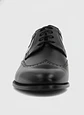 ZAPATO ITALIANO CUERO LORENZ NEGRO HUSH PUPPIES - Miniatura 5