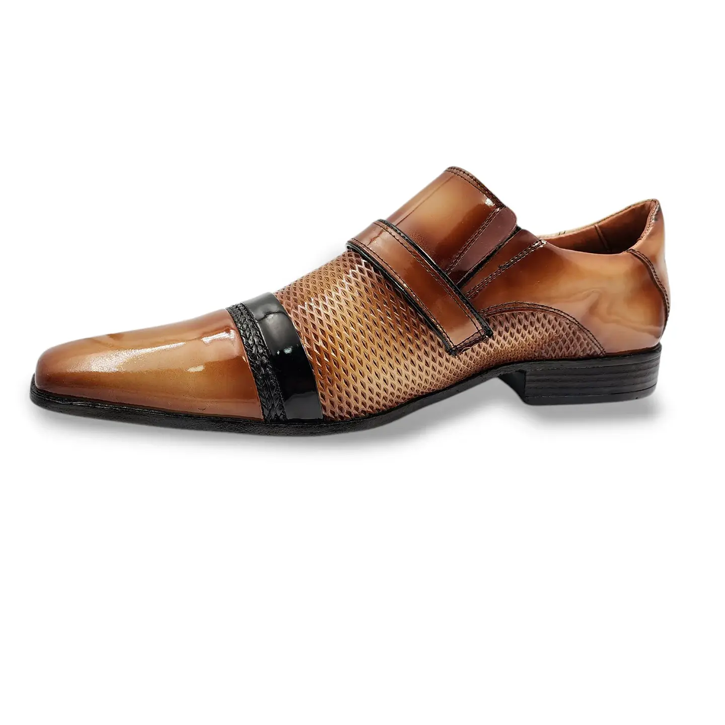 ZAPATO FORMAL CHAROL HOMBRE LEVURETT CAMEL 12053M 3