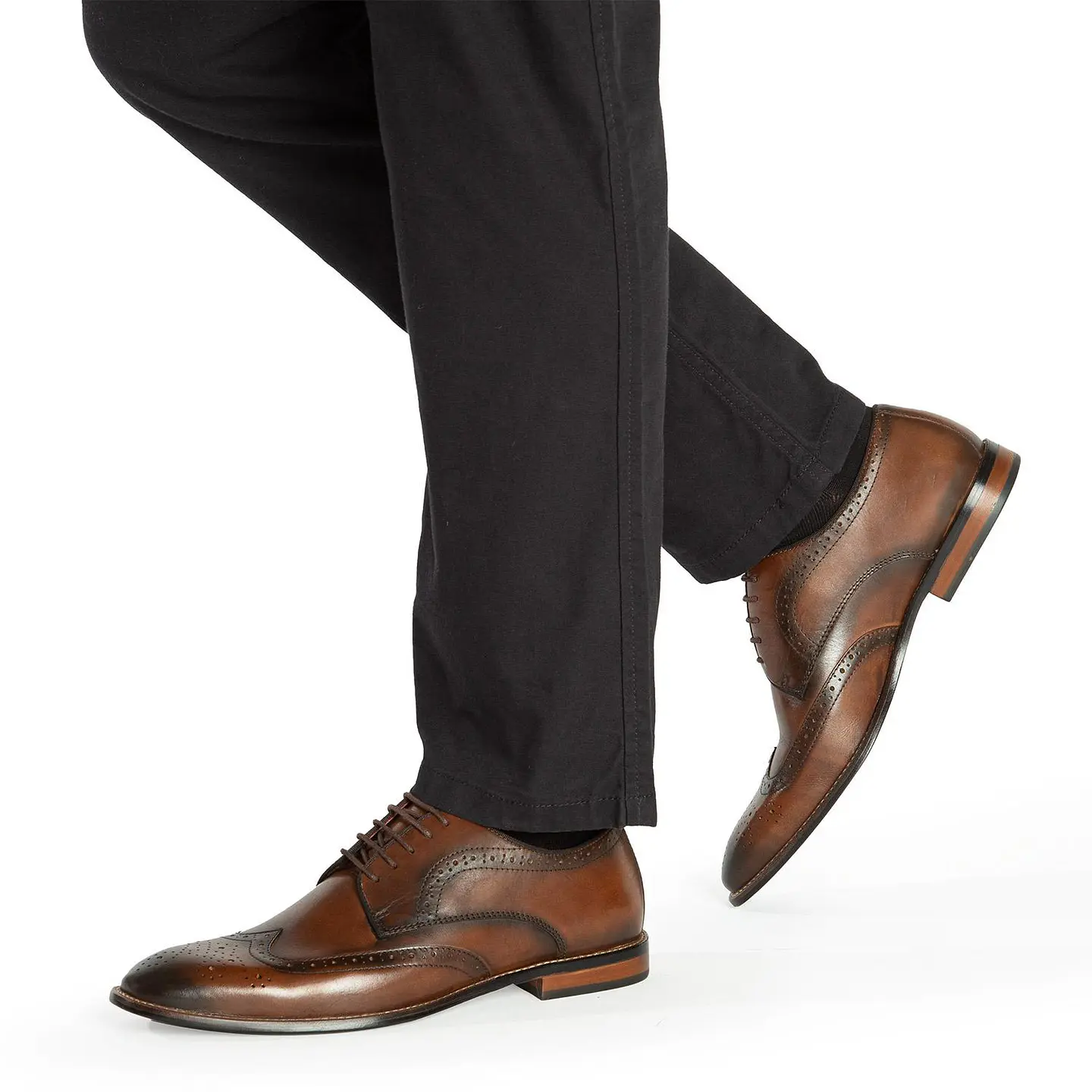 ZAPATO - SUELA - GUANTE - MARRON 5