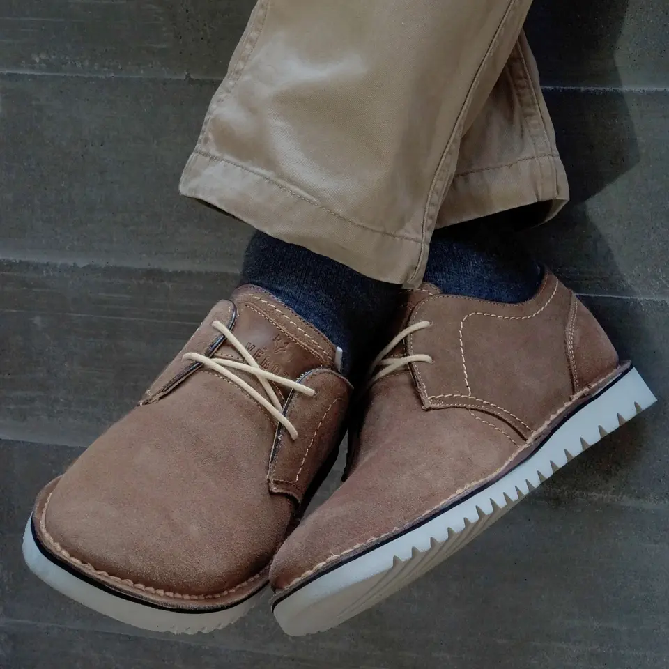 ZAPATO HOMBRE DE CUERO HARBOUR EN COLOR CAFE VÉROZ 5