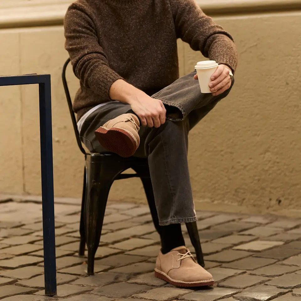 ZAPATO HOMBRE DE CUERO HARBOUR ARENA VÉROZ 4