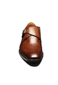 ZAPATO SORRENTO PLAIN TOE SINGLE MONK STRAP COGNAC - Miniatura 6