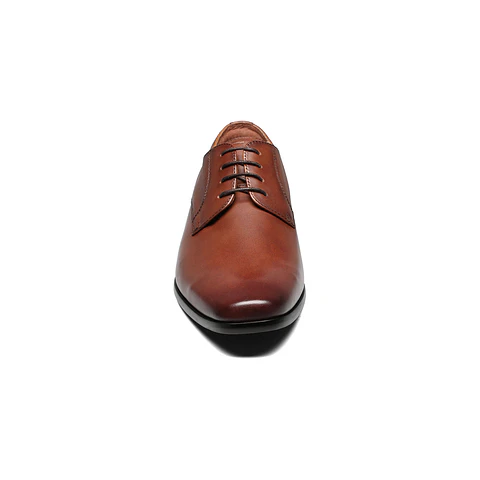 ZAPATOS POSTINO PLAIN TOE COGNAC