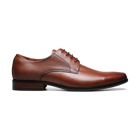 ZAPATOS POSTINO PLAIN TOE COGNAC