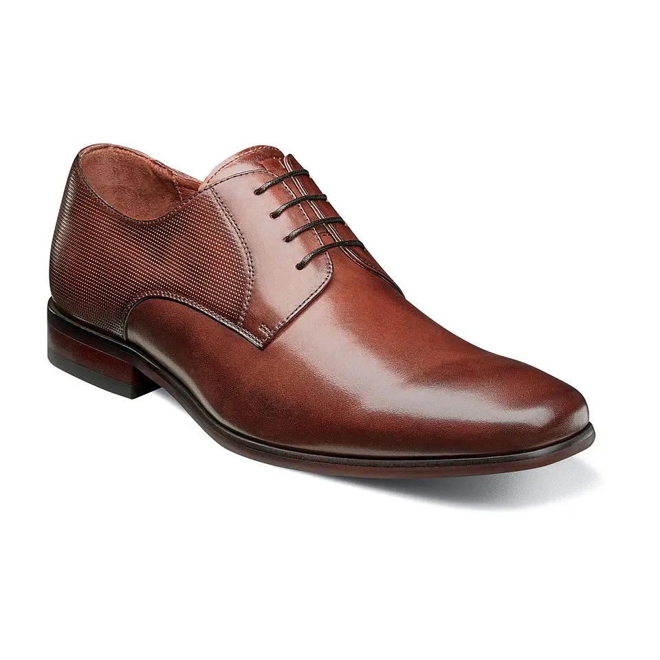 ZAPATOS POSTINO PLAIN TOE COGNAC 7