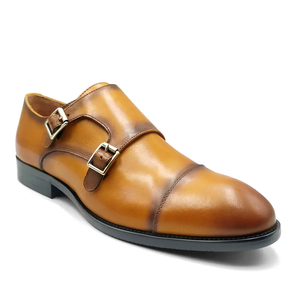 ZAPATO HOMBRE GIANCARLO CAFÉ CLARO TEMPLARIOS 1