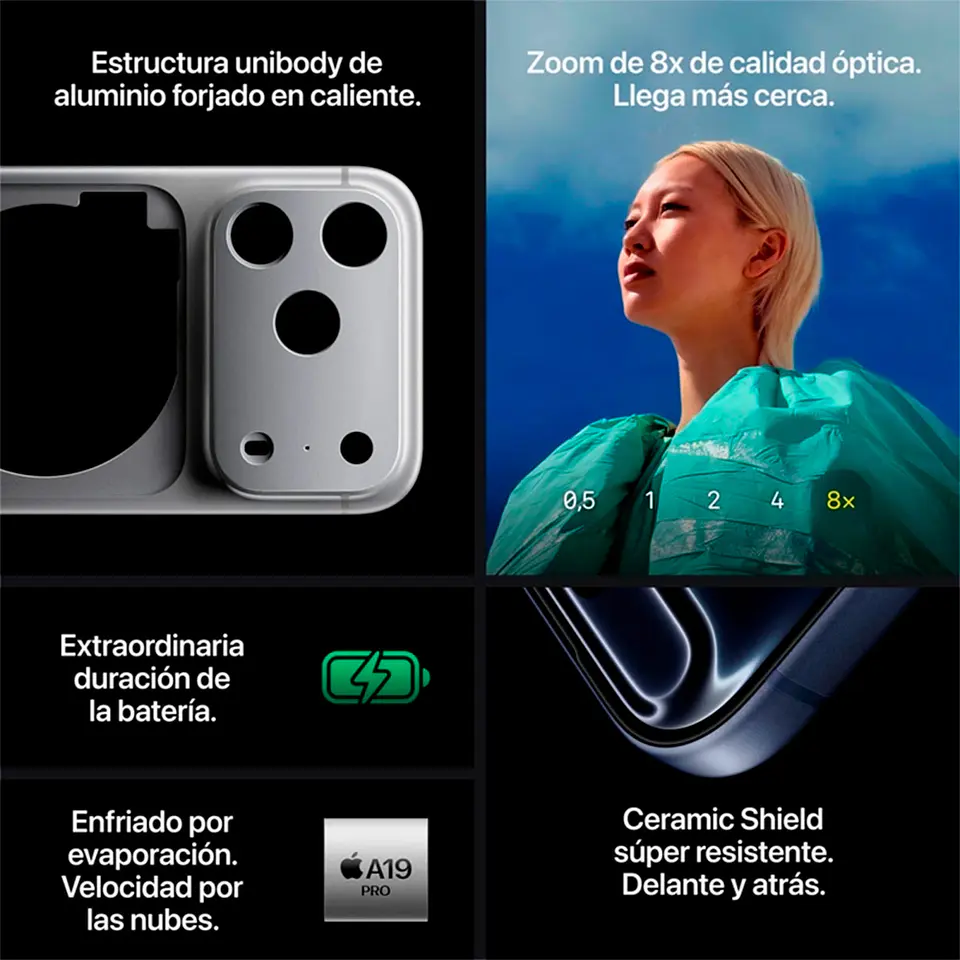 IPHONE 17 PRO MAX 256GB 48MP 6.9