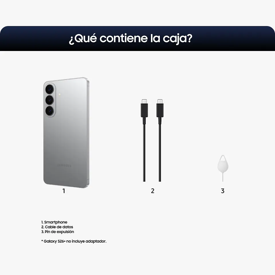 GALAXY S26+ 256GB SILVER SHADOW 5