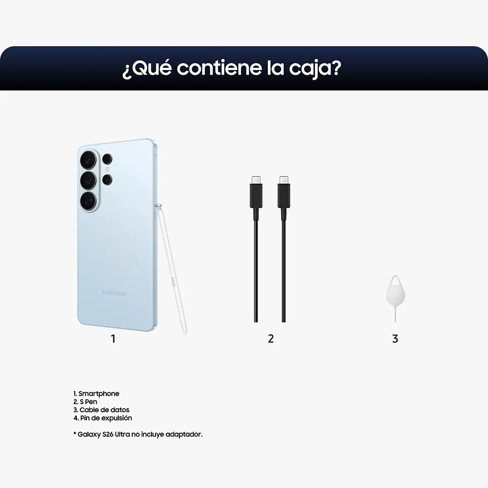 GALAXY S26 ULTRA 256GB SKY BLUE 5