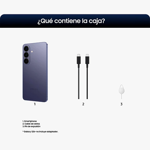 SMARTPHONE SAMSUNG GALAXY S26+ 256GB 12GB RAM 50MP 6.7”