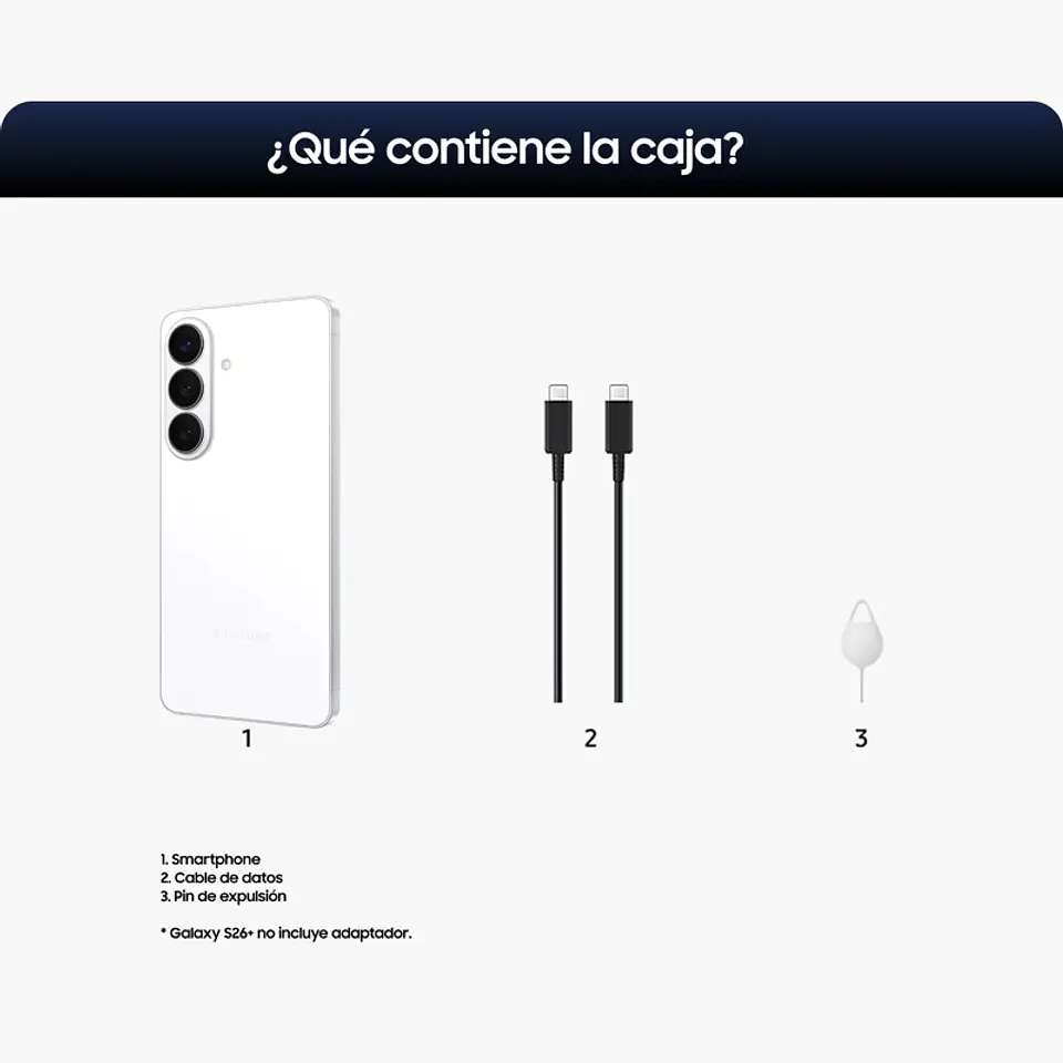 GALAXY S26+ 256GB WHITE 2