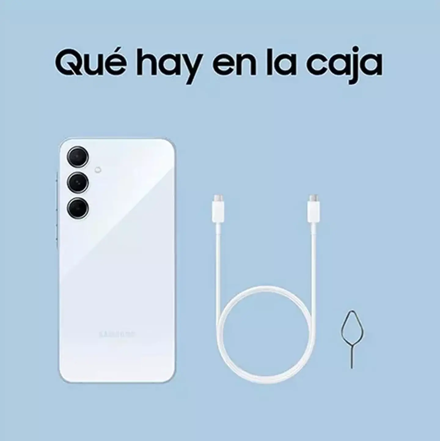 SAMSUNG GALAXY A35 5G 128GB AZUL CON CHIP CLARO 4