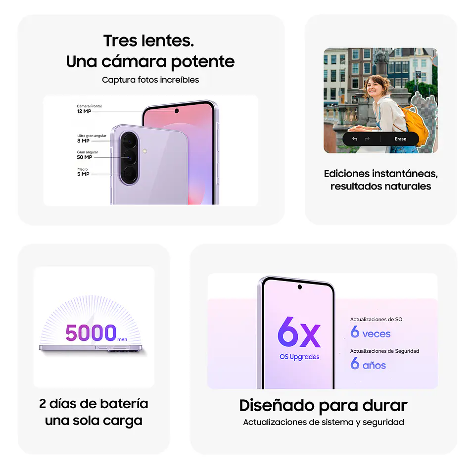 GALAXY A37 256GB AWESOME CHARCOAL 7