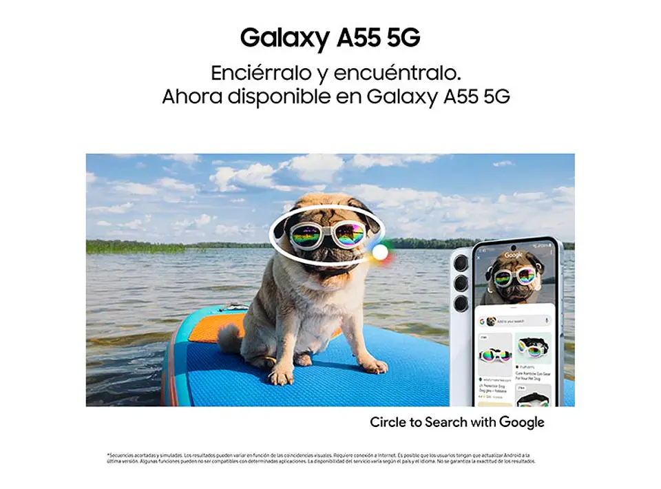 CELULAR SAMSUNG GALAXY A55 128 GB 8 GB RAM 32MP 6.6