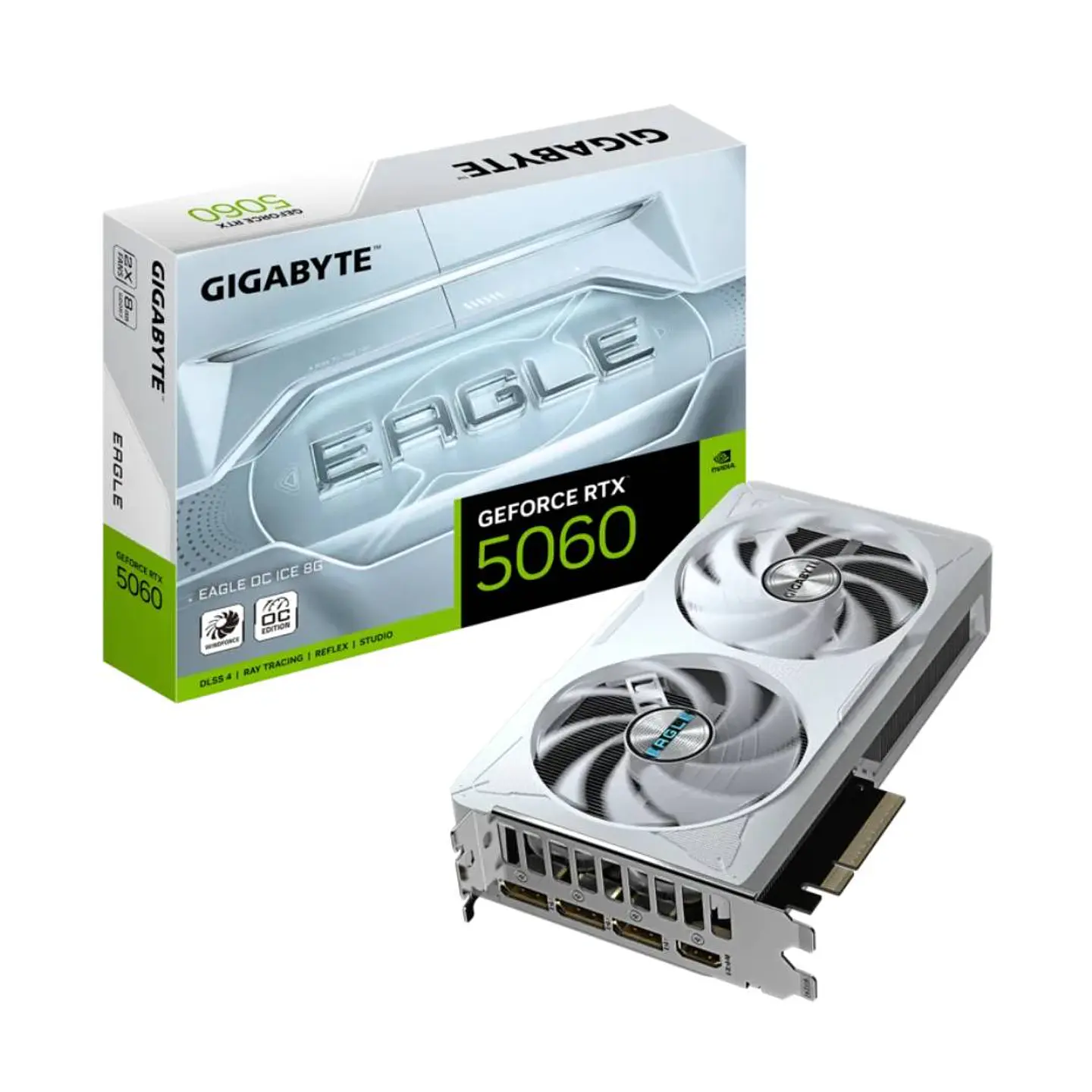 TARJETA DE VIDEO GIGABYTE RTX 5060 EAGLE OC ICE 8GB 1