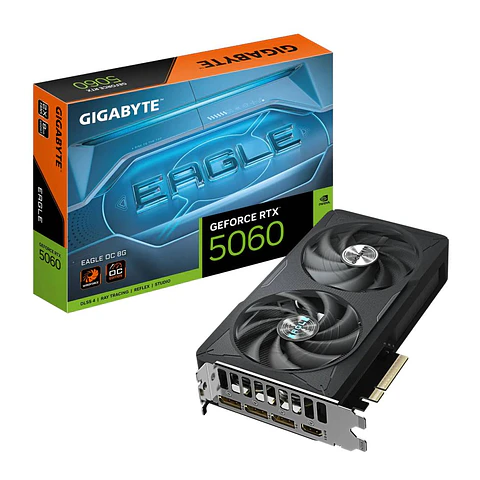 TARJETA DE VIDEO GIGABYTE RTX 5060 EAGLE OC 8GB GDDR7