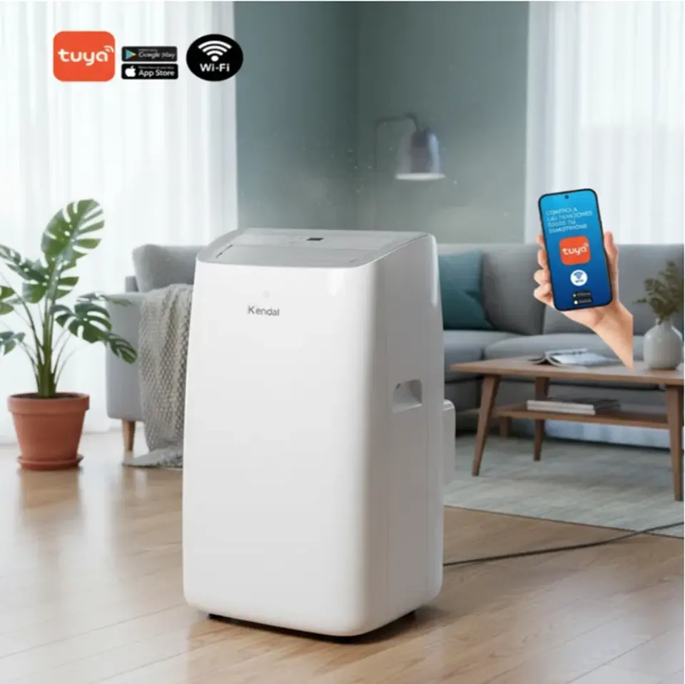 AIRE ACONDICIONADO KENDAL CON WIFI EVA ILL PRO 14000 BTU 6