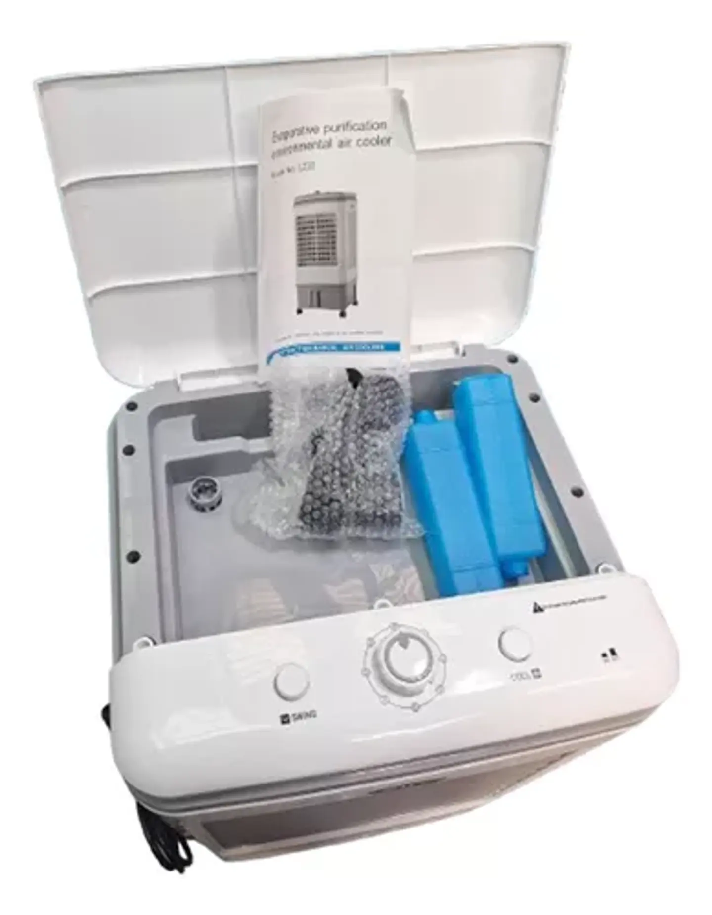 ENFRIADOR EVAPORATIVO DE AIRE CON RUEDAS INDUSTRIAL 30 L 3