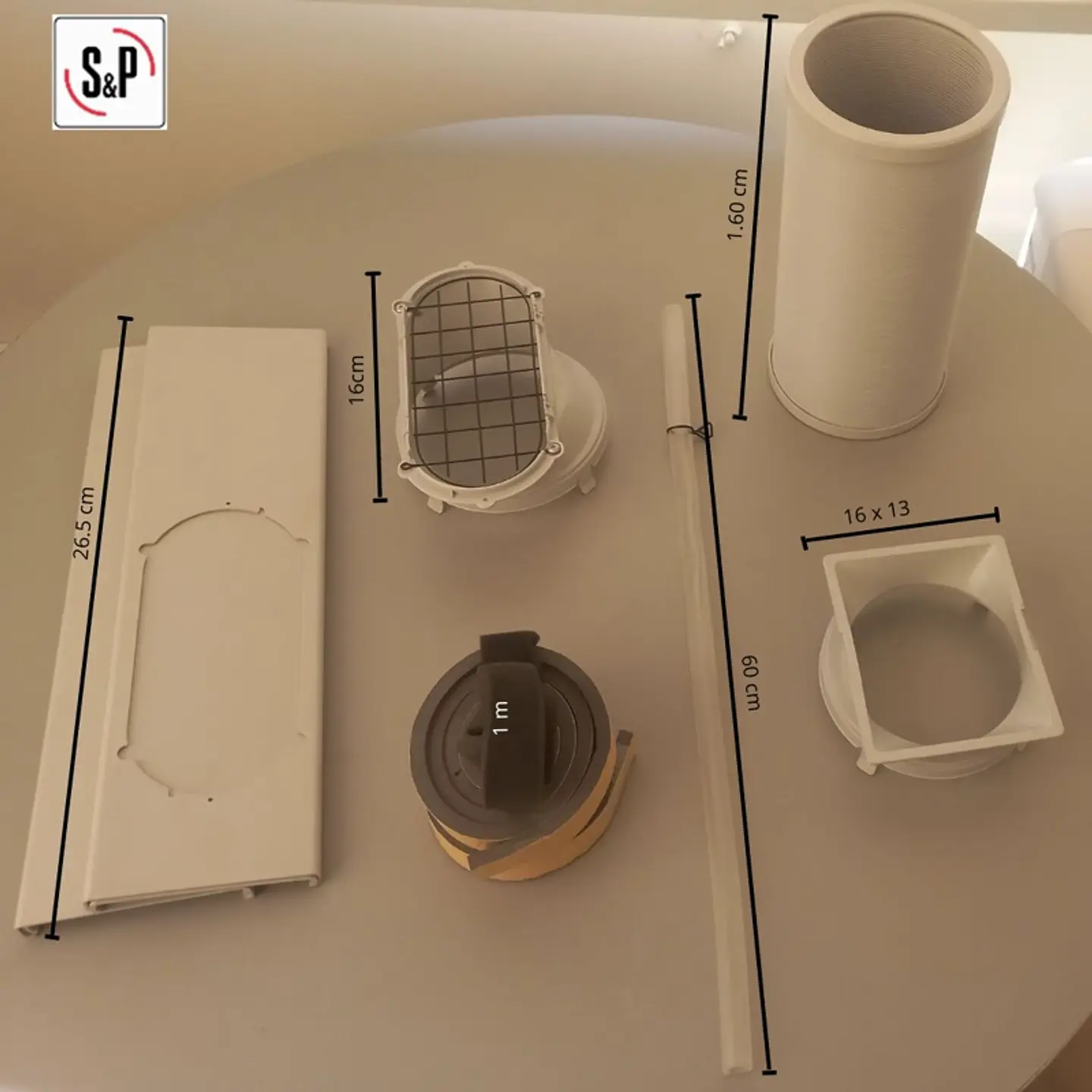 AIRE ACONDICIONADO PORTATIL 12000 BTU S&P FRIO CALOR WIFI 4