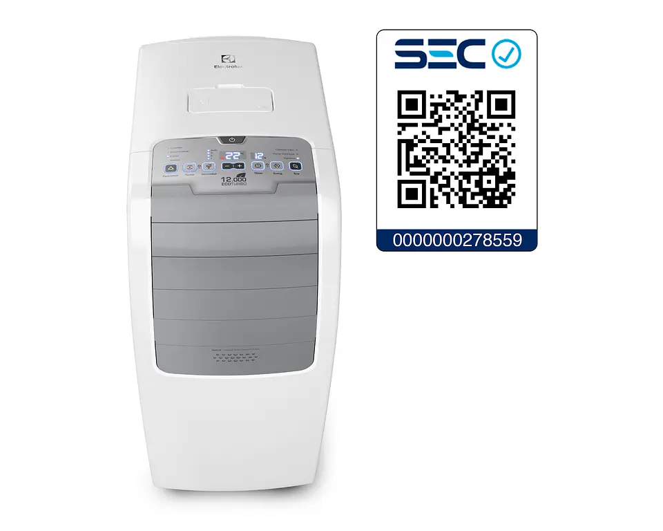 AIRE ACONDICIONADO PORTATIL 12.000 BTU FRIO/CALOR 6