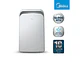 AIRE ACONDICIONADO PORTÁTIL MIDEA 12000 BTU MPPD-12KHRN1W FRÍO/CALOR WIFI - Miniatura 4