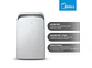AIRE ACONDICIONADO PORTÁTIL MIDEA 12000 BTU MPPD-12KHRN1W FRÍO/CALOR WIFI - Miniatura 5