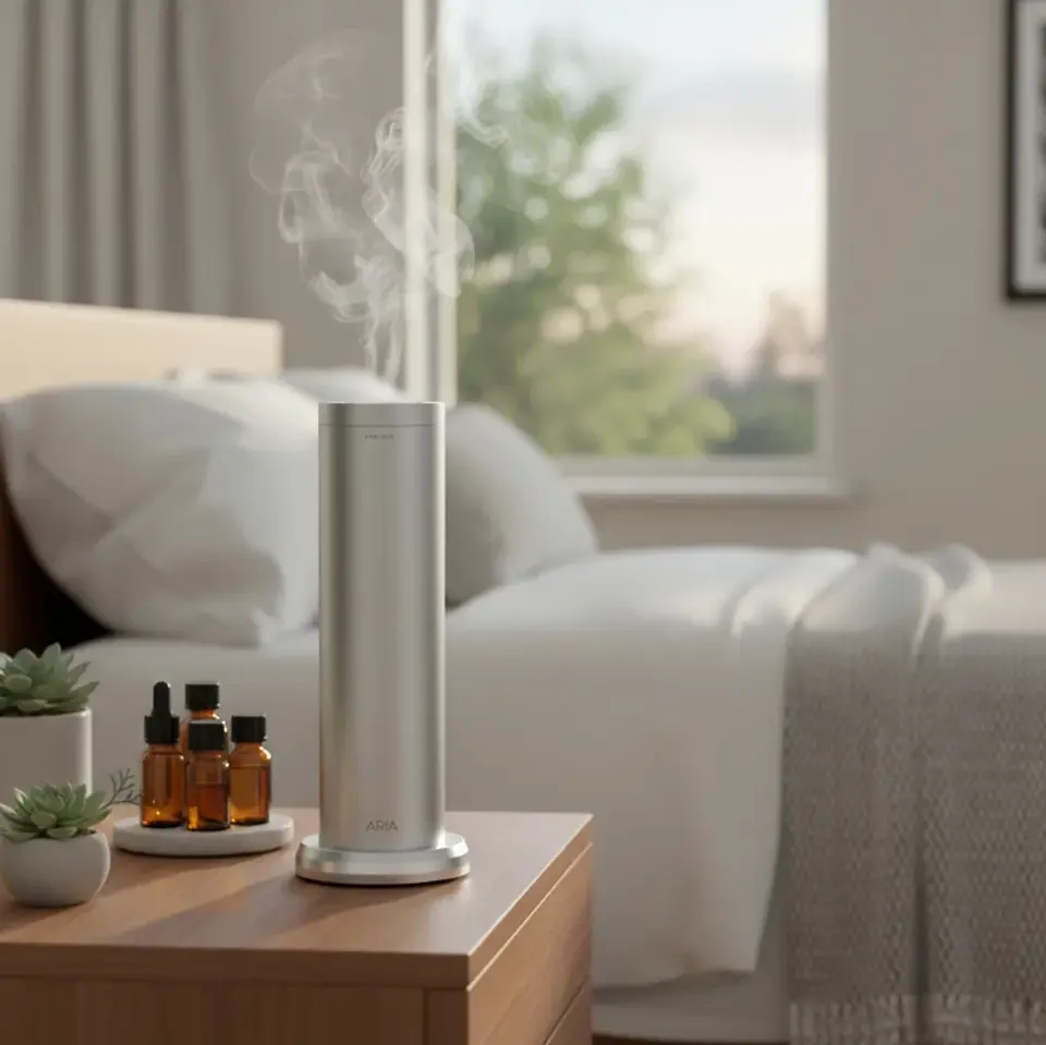 DIFUSOR AROMAS ELE CTRICO PREMIUM BLUETOOTH 150 ML COBERTURA 400 M2 4