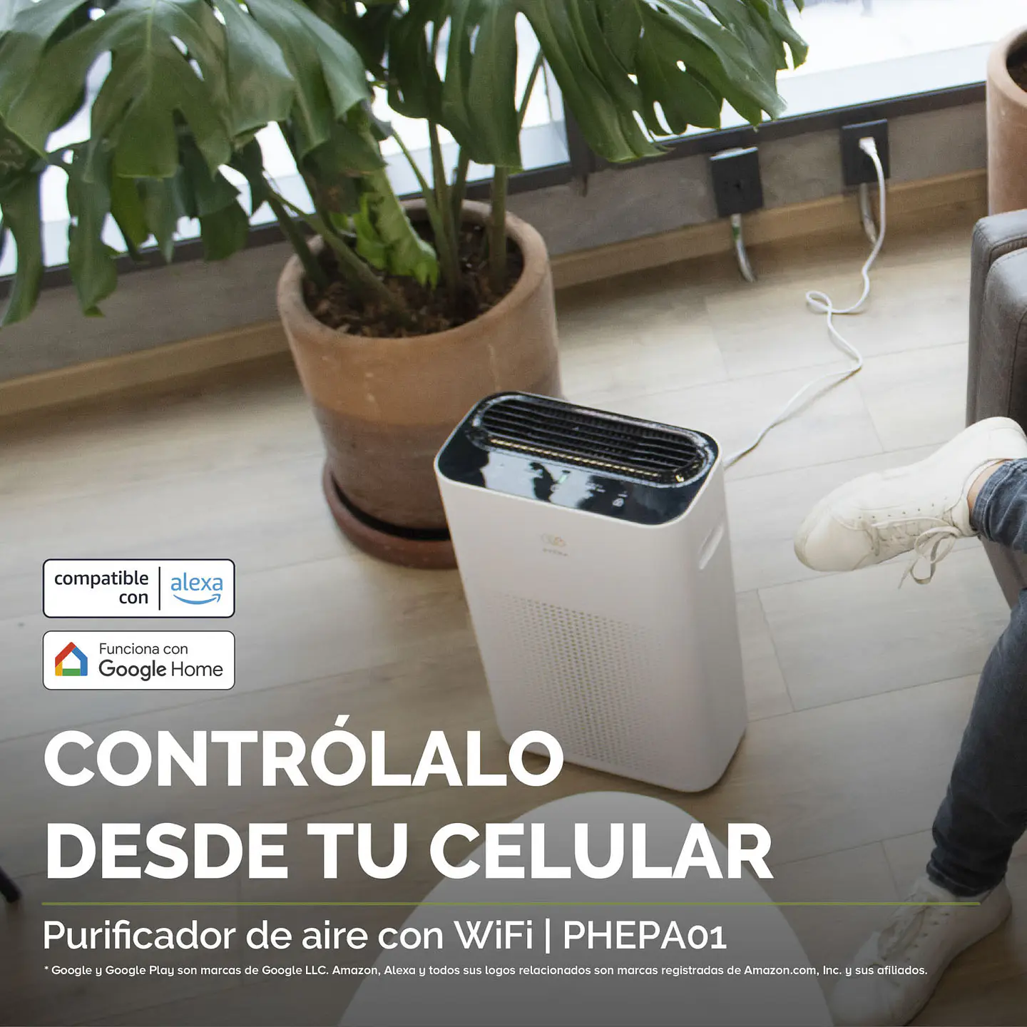 PURIFICADOR DE AIRE AVERA INTELIGENTE WIFI PHEPA01 8