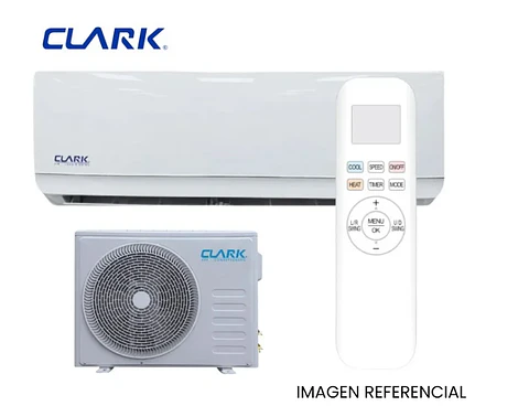 AIRE ACONDICIONADO SPLIT CLARK 36000 BTU INVERTER BLANCO