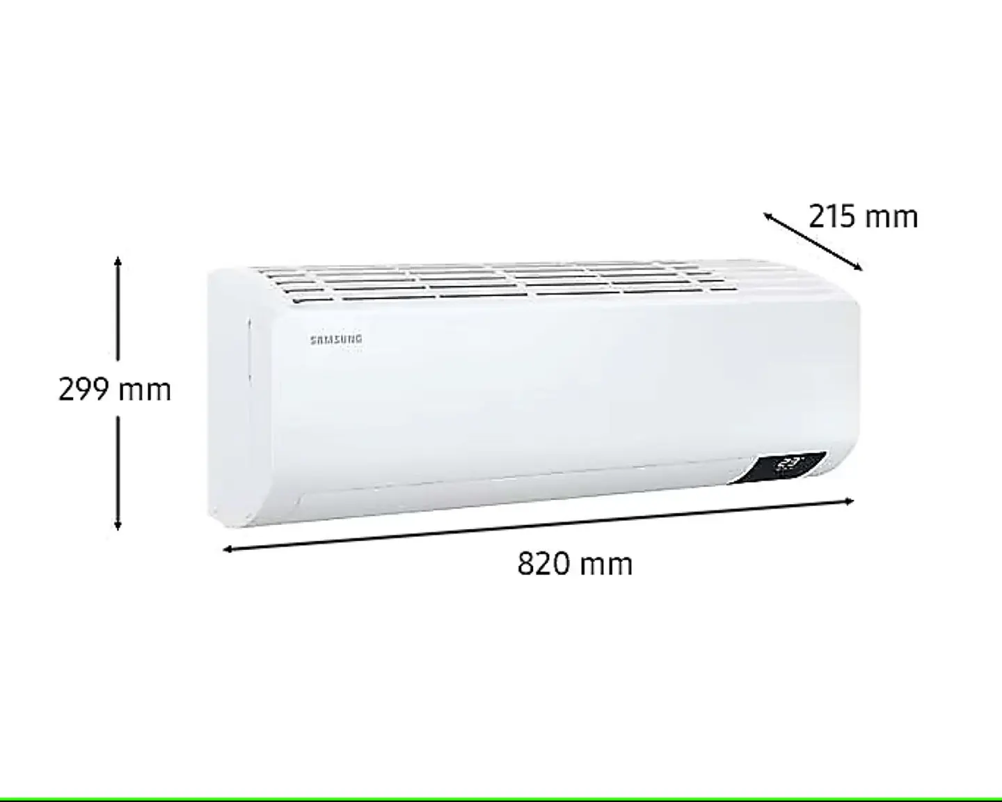 AIRE ACONDICIONADO SAMSUNG SPLIT INVERTER 12,000 BTU AR12TSFZAWK 7