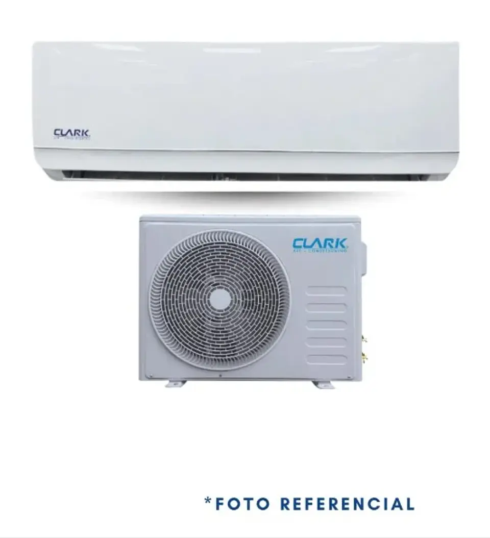 AIRE ACONDICIONADO SPLIT CLARK 24000 BTU INVERTER BLANCO 1