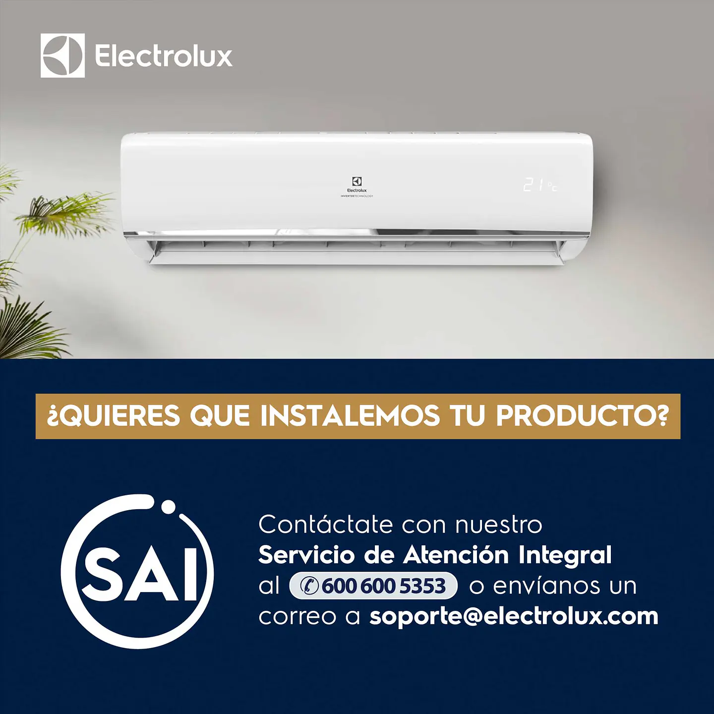 AIRE CONDICIONADO ELECTROLUX INVERTER 18.000 BTUS FRIO/CALOR 9