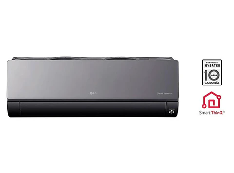 AIRE ACONDICIONADO SPLIT LG VR182HW ARTCOOL 18000 BTU WIFI FRÍO CALOR INVERTER GRIS
