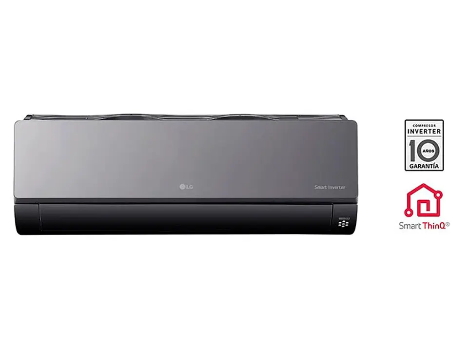 AIRE ACONDICIONADO SPLIT LG VR182HW ARTCOOL 18000 BTU WIFI FRÍO CALOR INVERTER GRIS 1