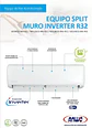 AIRE ACONDICIONADO ANWO SPLIT 12000 BTU INVERTER R32 - Miniatura 4