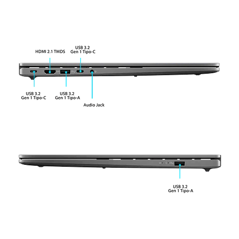 NOTEBOOK ASUS VIVOBOOK S16 M3607HA-RP067W AMD RYZEN 9 16GB RAM 512GB SSD 16”