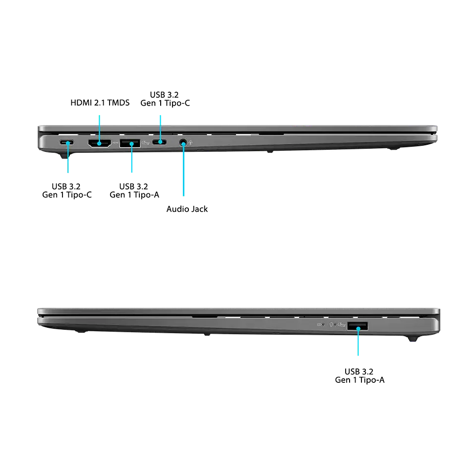 NOTEBOOK ASUS VIVOBOOK S16 M3607HA-RP067W AMD RYZEN 9 16GB RAM 512GB SSD 16” 2