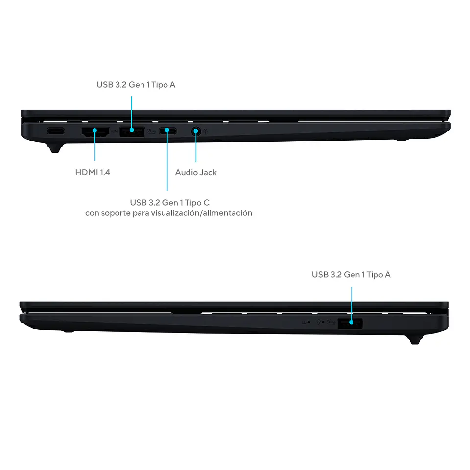 NOTEBOOK ASUS VIVOBOOK 14 RYZEN AI 7 16GB RAM 512GB SSD COPILOT+ PC 2