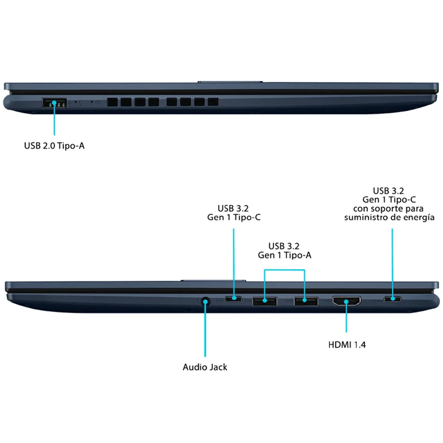 NOTEBOOK ASUS VIVOBOOK 15 M1502NAQ-BQ073W AMD RYZEN 7 8GB RAM 512GB SSD 15.6” 2