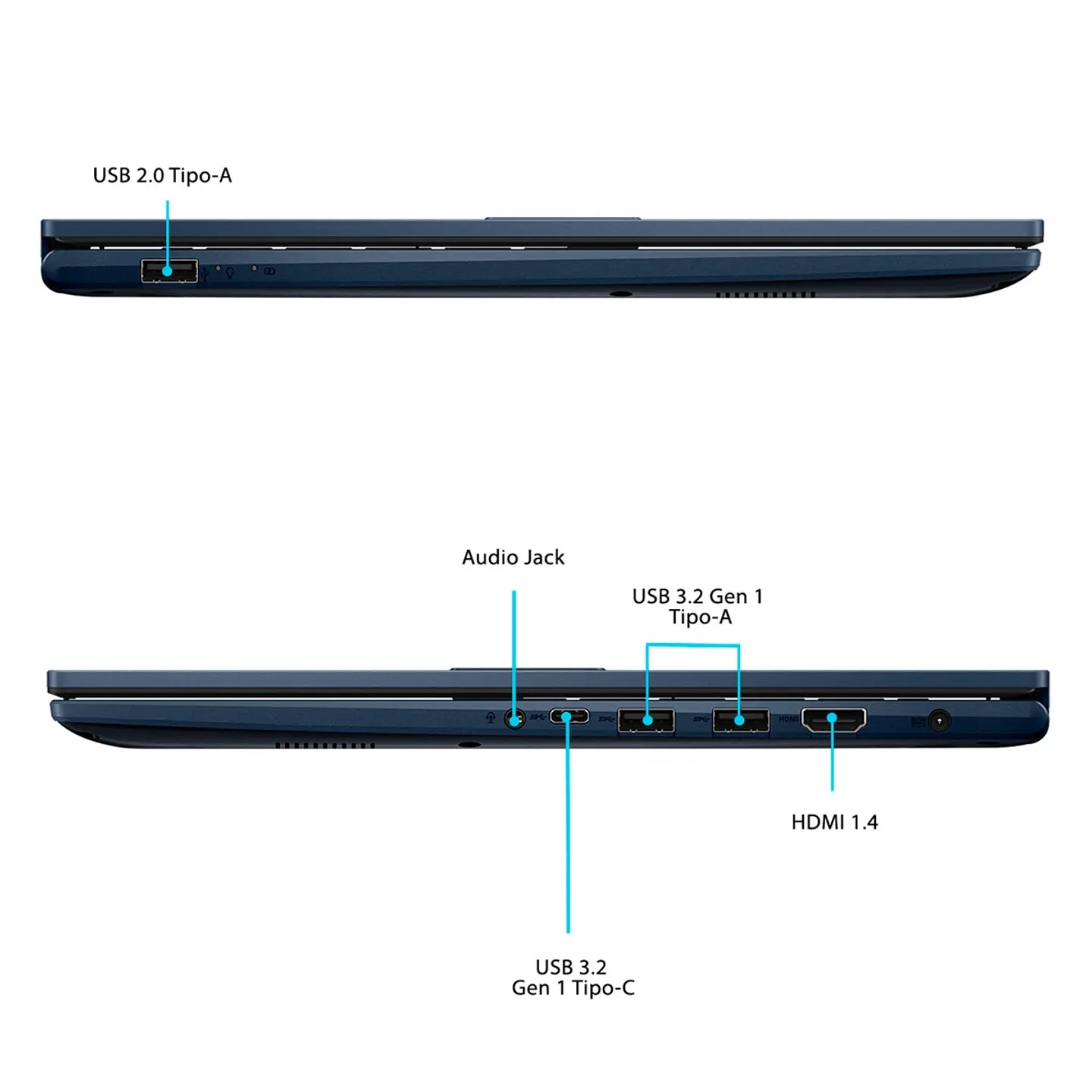 NOTEBOOK ASUS VIVOBOOK 15 X1504VA-E83579W INTEL CORE 5 8GB RAM 512GB SSD TOUCH 15.6” 4