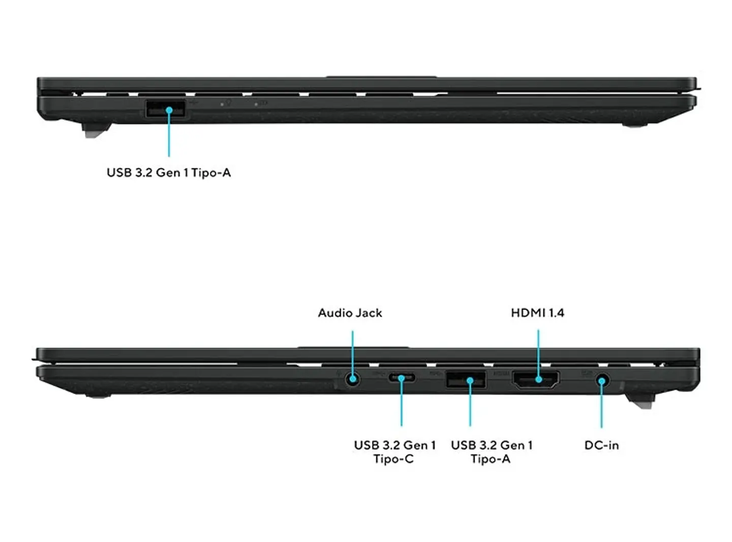 NOTEBOOK ASUS VIVOBOOK GO 14 E1404 AMD RYZEN 5 8GB RAM 512GB SSD 14 2