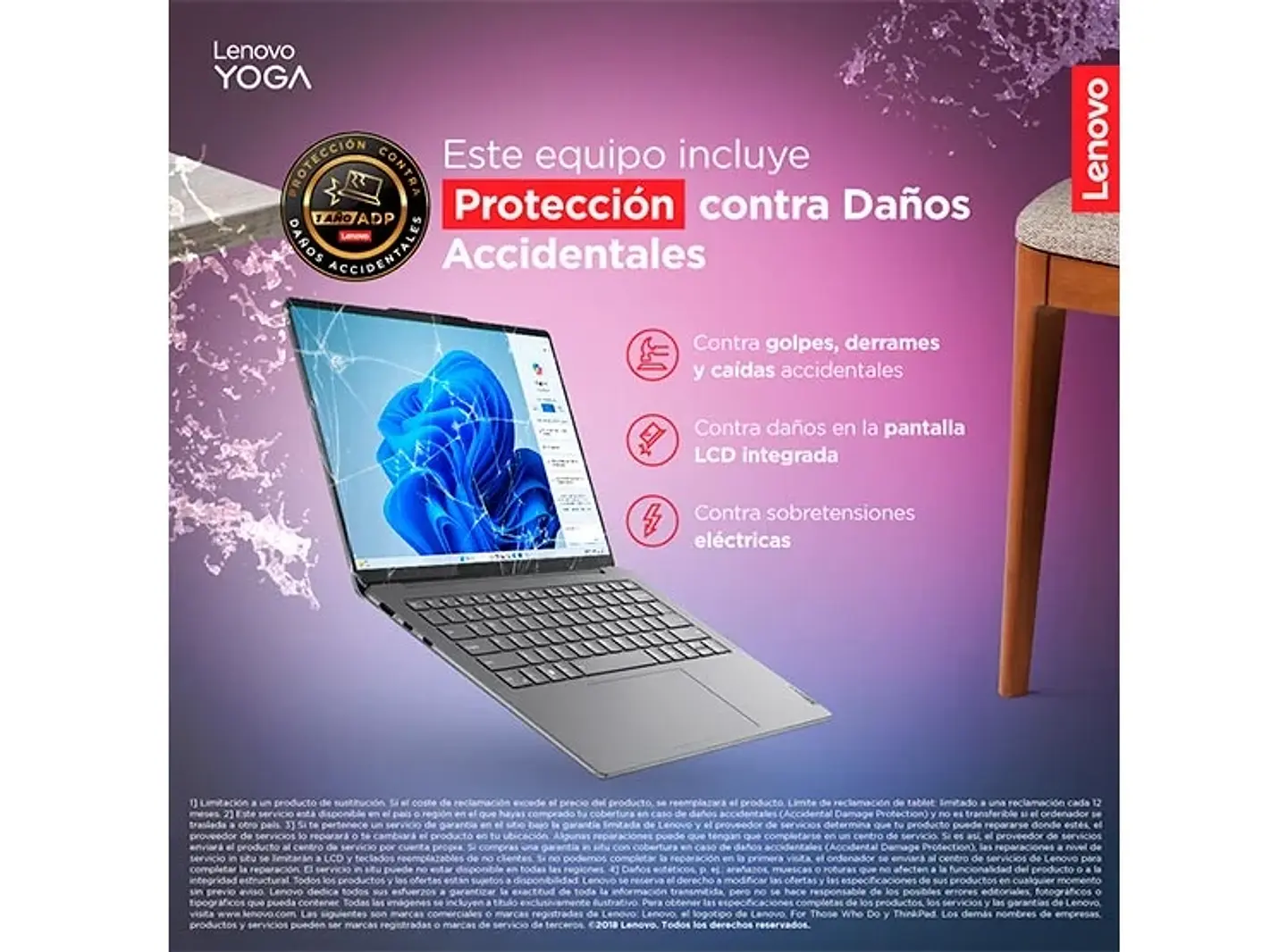NOTEBOOK LENOVO YOGA SLIM 7 GEN9 INTEL CORE ULTRA 7 16 GB RAM 1 TB SSD 14 6
