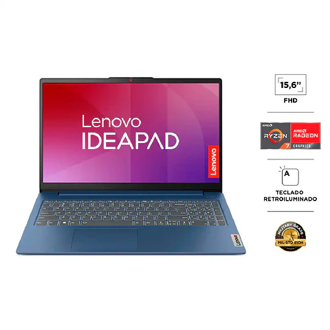 NOTEBOOK LENOVO IDEAPAD SLIM 3 AMD RYZEN 7 16GB RAM 512GB SSD 15.6”