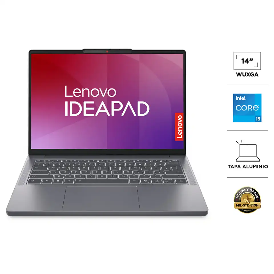 NOTEBOOK LENOVO IDEAPAD SLIM 3 14IRH10 INTEL CORE I5 8 GB RAM 512 GB SSD 14