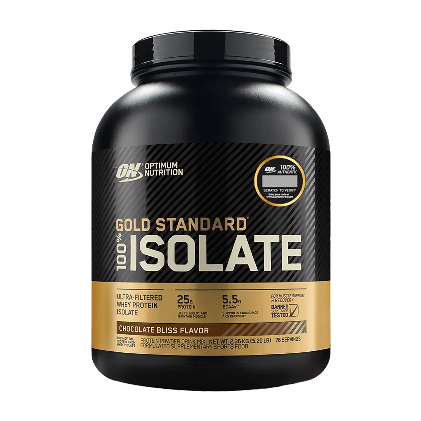 OPTIMUN NUTRITION | 100% Whey Protein Isolate Gold Standard (5 Lb) - Original - CHOCOLATE 1