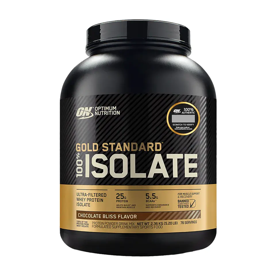 OPTIMUN NUTRITION | 100% Whey Protein Isolate Gold Standard (5 Lb) - Original - CHOCOLATE 1