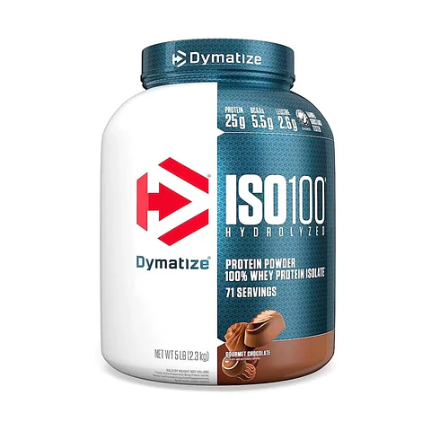 DYMATIZE | ISO 100 Dymatize Proteína Hidrolizada y Aislada - Chocolate
