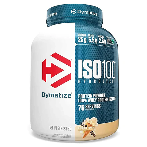 DYMATIZE | ISO 100 Dymatize Proteína Hidrolizada y Aislada - Vainilla G